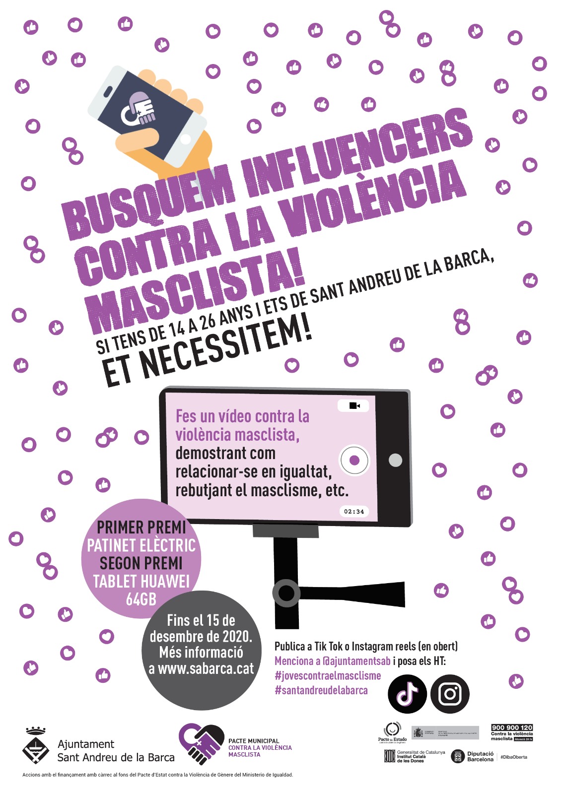 L’Ajuntament busca ‘influencers’ contra la violència masclista